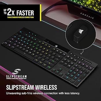 キーボード corsair k100 air wireless PR】Corsairの「K100 AIR Wireless」は，17mmの薄さでワイヤレス